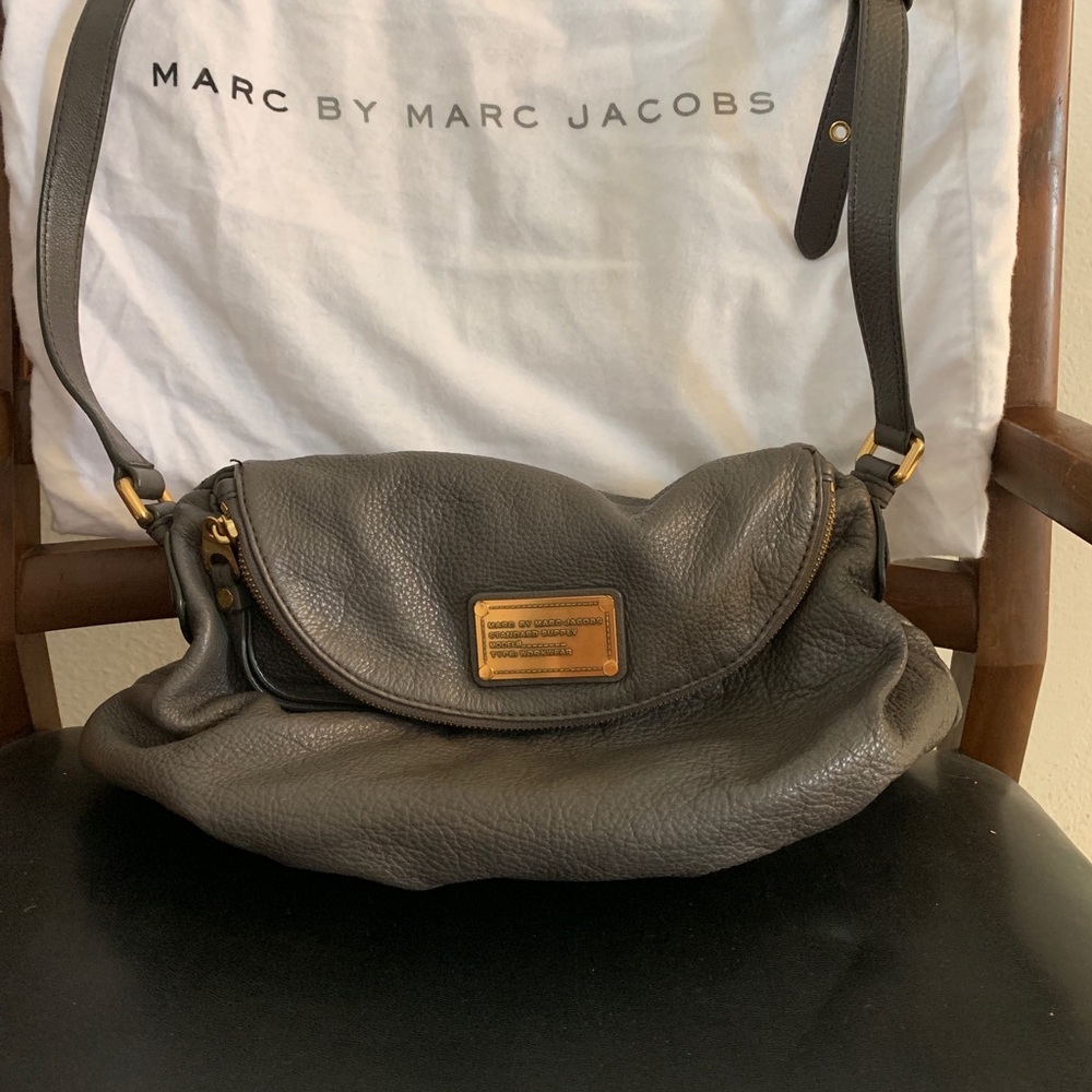 Marc Jacobs Grey Crossbody Bag